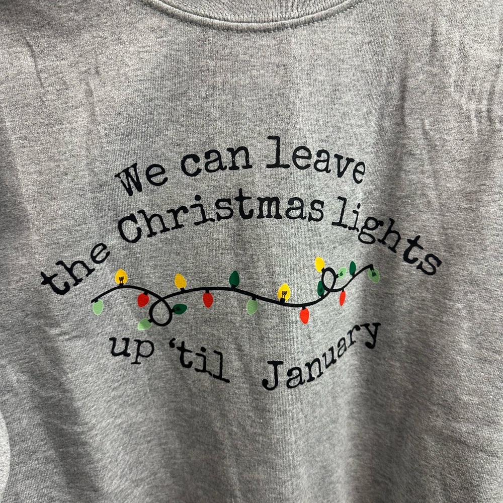 Taylor Swift lyrics sweater. Unisex small Gildan.